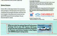 1991 1LE Camaro Ad in Brochure.jpg (162411 bytes)